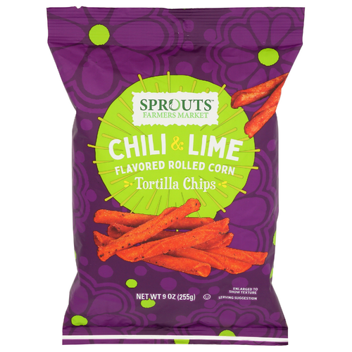 Sprouts Chili & Lime Rolled Tortilla Chips