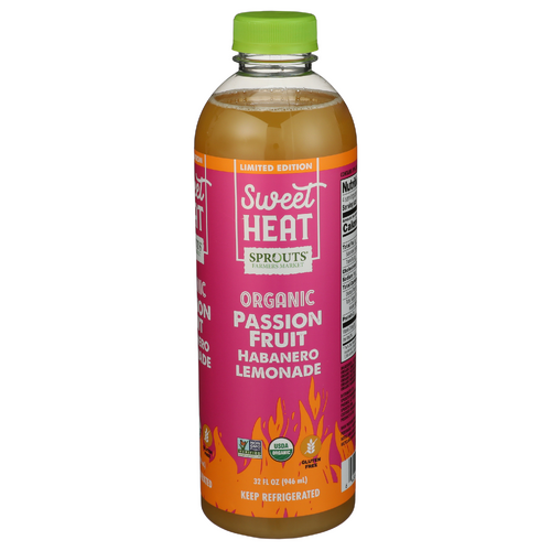 Sprouts Organic Passion Fruit Habanero Lemonade