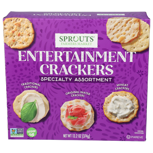 Sprouts Assortment Entertainment Crackers