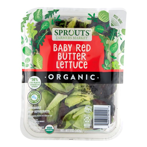 Sprouts Organic Baby Red Butter Salad