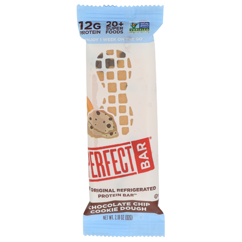 Perfect Bar Chocolate Chip Cookie Dough Refrigerated Protein Bar