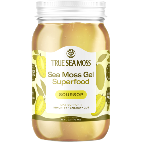 True Sea Moss Soursop Superfood Sea Moss Gel
