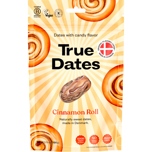 True Dates Cinnamon Roll Flavoured Dates